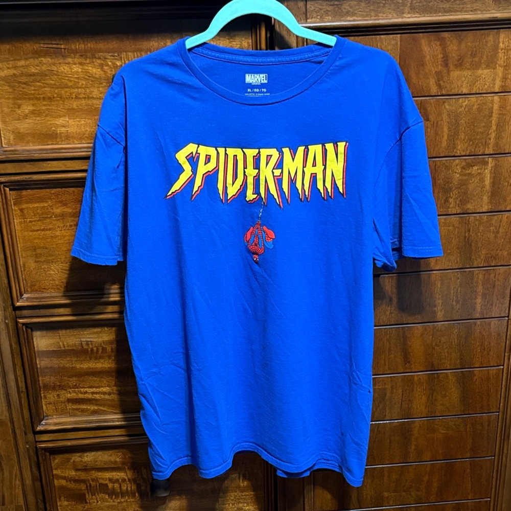 Marvel Spider-Man Graphic Blue Tee